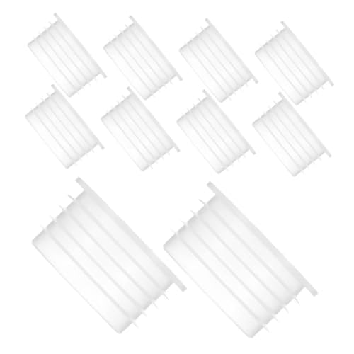 Sosoport 20 Stück Pflanzkasten Zubehör Schüttelstopfen Verschlussstopfen Für Blumentöpfe Rundstopfen Stopfen Ersatzstopfen Rund Pflanzkübelstopfen Blumentopfstopfen Transparent Kunststoff von Sosoport