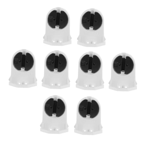 Sosoport 20 Stück Teiliges Lampenfassung aus Robustem Abs Installieren Sicher und Hitzebeständig Geeignet für Leuchtstoffröhren Praktisches Design für Vielseitigen Einsatz Sosoport 20 Stück Teiliges Lampenfassung aus Robustem Abs Installieren Sicher und Hitzebeständig Geeignet für Leuchtstoffröhren Praktisches Design für Vielseitigen Einsatz von Sosoport