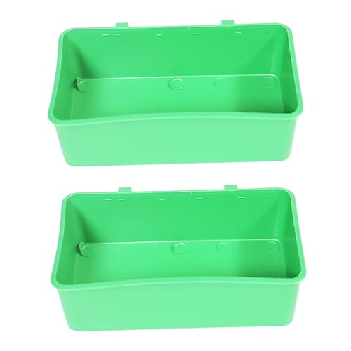 Sosoport 2stücke Papageien-badewanne Vogelbadewanne Haustier-duschwanne Aus Hochwertigem Material Geeignet Für Kleine Vögel Grün Langlebig Und Praktisch Im Gebrauch Sosoport 2stücke Papageien-badewanne Vogelbadewanne Haustier-duschwanne Aus Hochwertigem Material Geeignet Für Kleine Vögel Grün Langlebig Und Praktisch Im Gebrauch von Sosoport