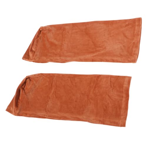 Sosoport 2stücke Sofa Armlehnenbezug Elastischer Armlehnenschutz Einfarbig Armlehnenschutztuch Kamele von Sosoport