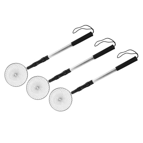 Sosoport 3 Sätze Schaufelschaufel Scoop Wiederverwendbarer Sandsieber Sandschaufeln Sandsieb Für Den Strand Sandsiebschaufel Strandschaufel Sandfilter-Set Edelstahl Silver von Sosoport
