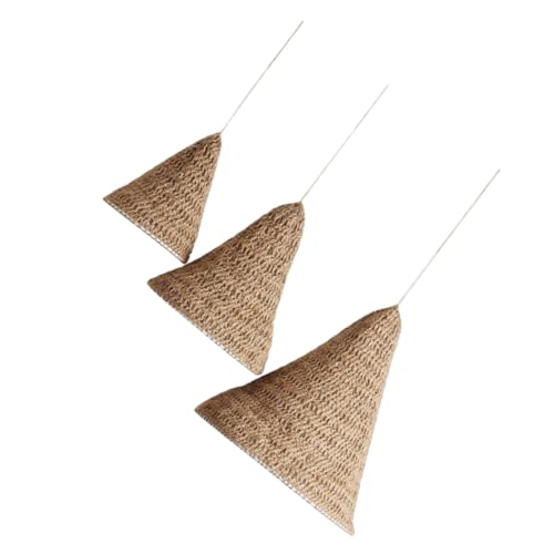 Sosoport 3 Stück Teiliges Boho Lampenschirm Handgewebt aus Baumwolle Leinen Makramee Hängeleuchte Ersatz Lampenschirme für Schlafzimmer Wohnzimmer Naturfaser Deckenleuchte Sosoport 3 Stück Teiliges Boho Lampenschirm Handgewebt aus Baumwolle Leinen Makramee Hängeleuchte Ersatz Lampenschirme für Schlafzimmer Wohnzimmer Naturfaser Deckenleuchte von Sosoport