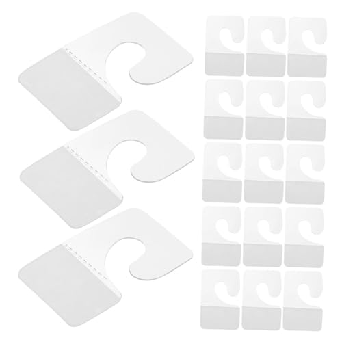 Sosoport 350 Stück Selbstklebende Transparente Pvc-haken mit Lochdesign Faltbare Aufhängelaschen für Einzelhandel Platzsparend Rückstandsfrei Entfernbar Vielseitig für Zuhause und Geschäft von Sosoport