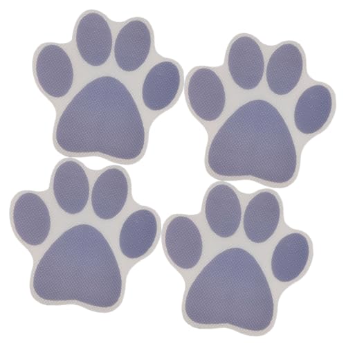 Sosoport 4 STÜCKE Teiliges rutschfeste Badewannenaufkleber mit Hundepfoten Motiv Selbstklebende Anti rutsch Fliesenaufkleber für Badewanne und Badezimmerboden Graue Cartoon Designs für Sosoport 4 STÜCKE Teiliges rutschfeste Badewannenaufkleber mit Hundepfoten Motiv Selbstklebende Anti rutsch Fliesenaufkleber für Badewanne und Badezimmerboden Graue Cartoon Designs für von Sosoport