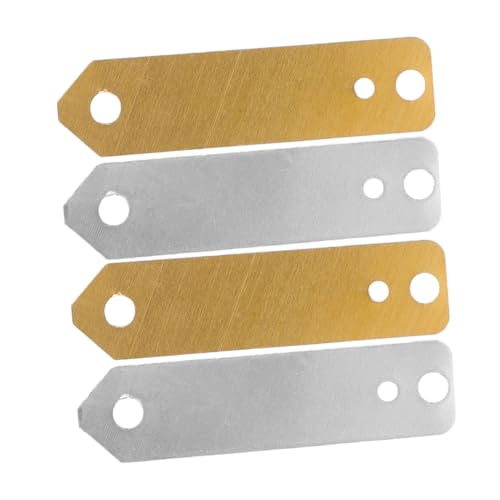 Sosoport 4 Stck Metall und Kupferstreifen Teiliges Elektrodenmaterial für Obstbatterie Experiment Galvanisierte Anodenbleche Kompakt Leicht für Schulwissenschaft und DIY Projekte Sosoport 4 Stck Metall und Kupferstreifen Teiliges Elektrodenmaterial für Obstbatterie Experiment Galvanisierte Anodenbleche Kompakt Leicht für Schulwissenschaft und DIY Projekte von Sosoport