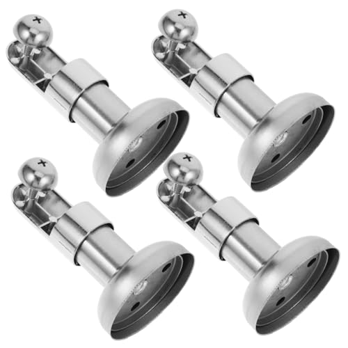 Sosoport 4 Stück Badezimmer Trennwand Zubehör Edelstahl Stützfüße Einfache Montage Rostfrei Stabiler Halt für Toilettenkabinen Vielseitig Einsetzbar Modernes Design Sosoport 4 Stück Badezimmer Trennwand Zubehör Edelstahl Stützfüße Einfache Montage Rostfrei Stabiler Halt für Toilettenkabinen Vielseitig Einsetzbar Modernes Design von Sosoport