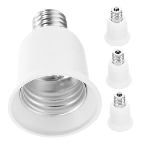 Sosoport 4 Stück Lampenadapter Hochwertige Lampenfassung für Glühbirnen Einfache Installation Langlebig und Sicher für Zuhause und Gewerbe Sosoport 4 Stück Lampenadapter Hochwertige Lampenfassung für Glühbirnen Einfache Installation Langlebig und Sicher für Zuhause und Gewerbe von Sosoport