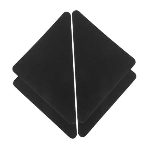 Sosoport 4 Stück Schwarze Doppelseitige Teppich Pads Waschbare PU Rutsch Aufkleber mit Nano Kleber rutschfeste Teppichunterlage für Teppiche Rückstandsfrei Entfernbar Einsetzbar Sosoport 4 Stück Schwarze Doppelseitige Teppich Pads Waschbare PU Rutsch Aufkleber mit Nano Kleber rutschfeste Teppichunterlage für Teppiche Rückstandsfrei Entfernbar Einsetzbar von Sosoport