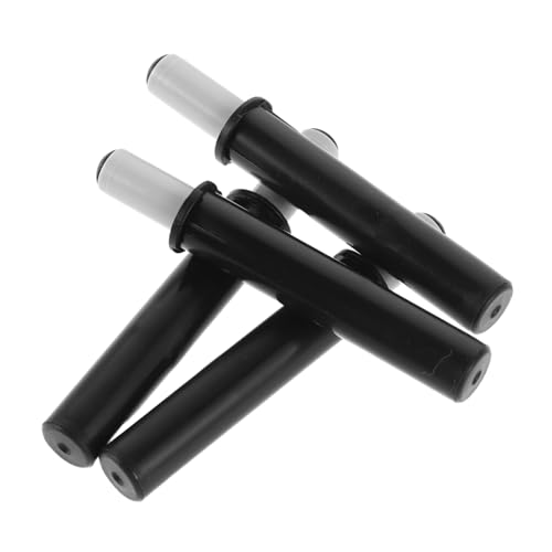 Sosoport 4 Stück Teiliges Hydraulisches Dämpferset für Mülleimer Geräuschloses Soft Closing System Langsames Schließen Schutz vor Fingerverletzungen Metallpuffer für Küchen und von Sosoport
