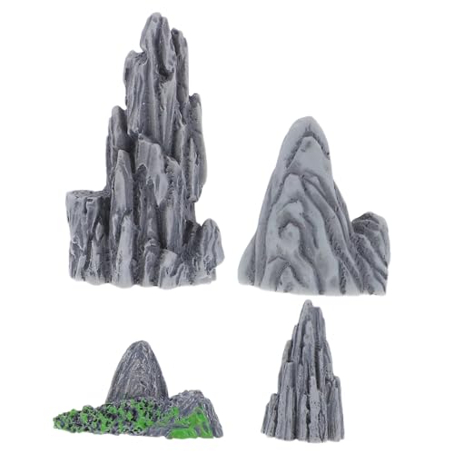Sosoport 4 Stück Teiliges Miniatur Felsgarten aus Robustem Harz Realistische für Bonsai Mikro Garten Dekoration Flexibel Kombinierbare Naturgetreue Landschaftsornamente Sosoport 4 Stück Teiliges Miniatur Felsgarten aus Robustem Harz Realistische für Bonsai Mikro Garten Dekoration Flexibel Kombinierbare Naturgetreue Landschaftsornamente von Sosoport