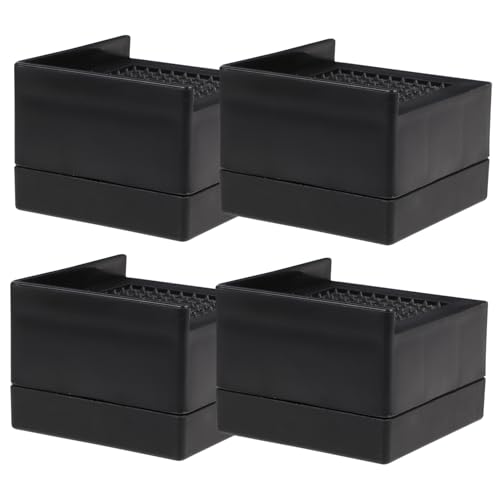Sosoport 4 Stück Teiliges Möbel Riser aus Dickem Verschleißfestem Gummi rutschfest und Erhöht Sofas Betten Tische Stabile Fußpads für Verbesserte Möbelhöhe und Sosoport 4 Stück Teiliges Möbel Riser aus Dickem Verschleißfestem Gummi rutschfest und Erhöht Sofas Betten Tische Stabile Fußpads für Verbesserte Möbelhöhe und von Sosoport