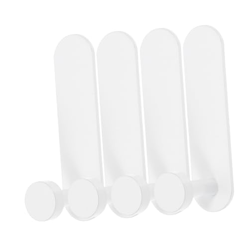 Sosoport 4 Stück Teiliges Selbstklebende Wandhaken mit Haftkraft Robuste Kleiderhaken ohne Bohren Minimalistisches Design für Garderobe Bad und Eingang Einfache Montage Sosoport 4 Stück Teiliges Selbstklebende Wandhaken mit Haftkraft Robuste Kleiderhaken ohne Bohren Minimalistisches Design für Garderobe Bad und Eingang Einfache Montage von Sosoport