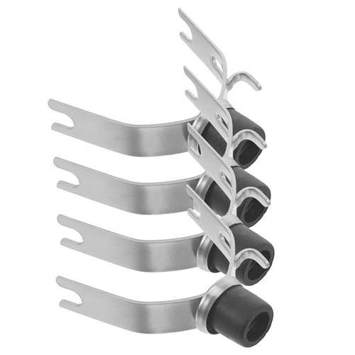 Sosoport 4 Stück Teiliges Set Kleiderstangen Gabelköpfe Zubehör für Teleskop Kleiderstangen Installieren Langlebig und Belastbar zum Wäscheaufhängen und Wechseln der Gabelköpfe Sosoport 4 Stück Teiliges Set Kleiderstangen Gabelköpfe Zubehör für Teleskop Kleiderstangen Installieren Langlebig und Belastbar zum Wäscheaufhängen und Wechseln der Gabelköpfe von Sosoport