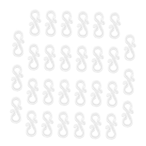 Sosoport 48 Stück Teiliges Weihnachtslicht Clips aus Kunststoff Praktische Dachrinnenhaken für Außenbeleuchtung Einfache Installation für Lichterketten und Deko Sosoport 48 Stück Teiliges Weihnachtslicht Clips aus Kunststoff Praktische Dachrinnenhaken für Außenbeleuchtung Einfache Installation für Lichterketten und Deko von Sosoport