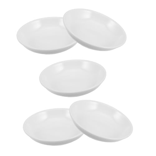 Sosoport 5stücke Wiederverwendbare Wachsschmelzeinsätze Aus Keramik Runde Aromatherapie-tabletts Als Ersatz Für Wachsschmelzplatte Und Öltablett Für Wärmeschalen von Sosoport