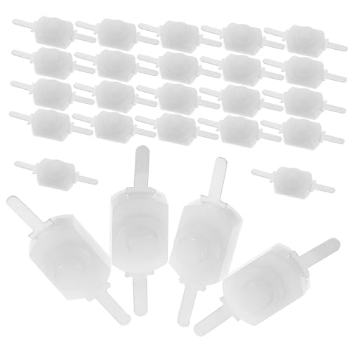 Sosoport 50 Stück Mini Selbstsperrender Mikroschalter Polig Mini Drucktaster Schalter für Taschenlampen Elektrische Steuerung Langlebig Abs Aluminium für DIY Elektronikprojekte von Sosoport