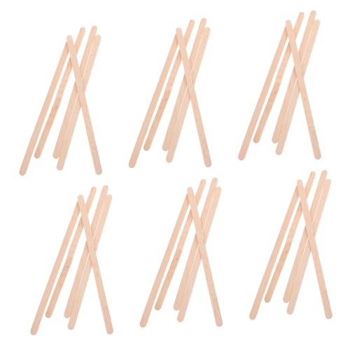 Sosoport 500 Stück Holz-kaffeerührstäbchen Splintfrei Glatte Oberfläche Kompakt und Tragbar Natürliche Holzrührer für Kaffee Tee Milch und Cocktails Vielseitig Einsetzbar für Büro und von Sosoport
