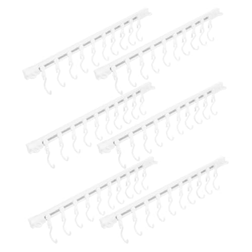 Sosoport 6 Sätze Wandmontierte Gleithaken Multifunktionale S Haken für Küchenutensilien Töpfe und Pfannen Klebefreie Montage mit Weißen Haken für Optimale Organisation Sosoport 6 Sätze Wandmontierte Gleithaken Multifunktionale S Haken für Küchenutensilien Töpfe und Pfannen Klebefreie Montage mit Weißen Haken für Optimale Organisation von Sosoport