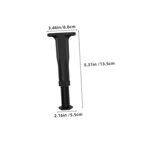Sosoport 8 Stück Verstellbare Möbelbeine Robustem PP Kunststoff Höhenverstellbar Stabile Tisch Bettrahmenstützen Geeignet für Schrank Sofa Kommode und Esstisch Sosoport 8 Stück Verstellbare Möbelbeine Robustem PP Kunststoff Höhenverstellbar Stabile Tisch Bettrahmenstützen Geeignet für Schrank Sofa Kommode und Esstisch von Sosoport