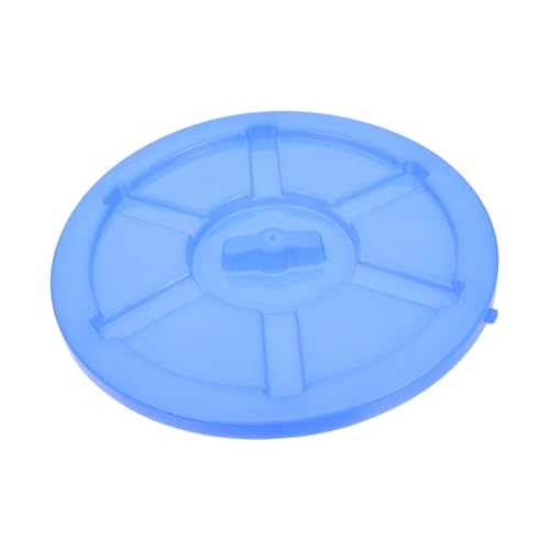 Sosoport Abdeckkappe für Wetterfester Dicker Outdoor Mülleimer Deckel Robust Passend für Garten und Abfallbehälter Geruchs und Auslaufsicher Einfache Montage von Sosoport