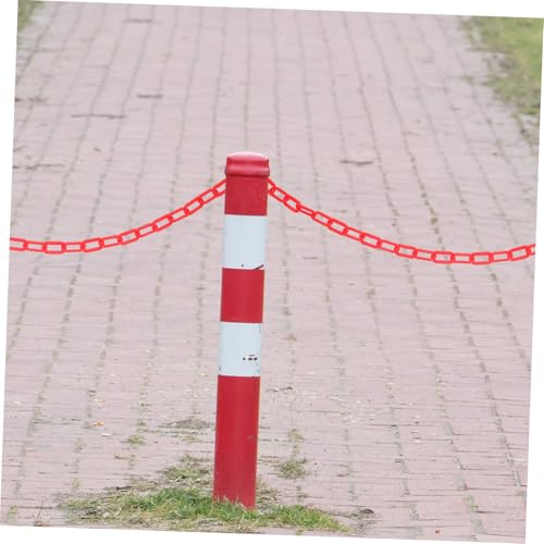 Sosoport Absperrkette Kunststoff Rote Sicherheitsbarriere Kettenglieder Warnkette für Massenkontrolle und Verkehrsabsicherung Langlebig Wetterfest für Baustellen und Parkplätze Sosoport Absperrkette Kunststoff Rote Sicherheitsbarriere Kettenglieder Warnkette für Massenkontrolle und Verkehrsabsicherung Langlebig Wetterfest für Baustellen und Parkplätze von Sosoport