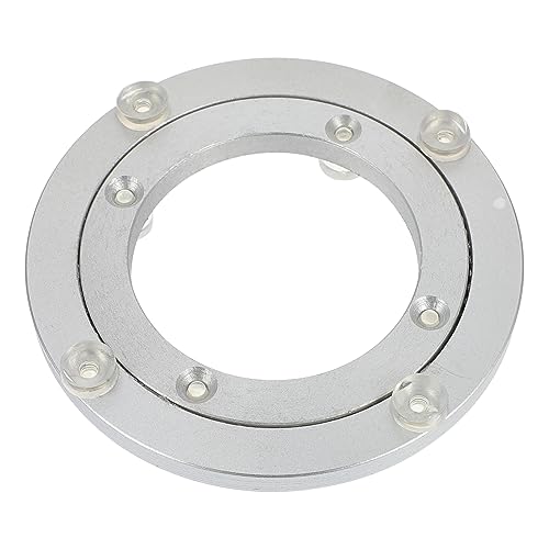 Sosoport Aluminiumlegierung Drehteller Basis Stabile Geräuscharme Drehplatte für Esstische Vitrinen und Präsentationszwecke von Sosoport
