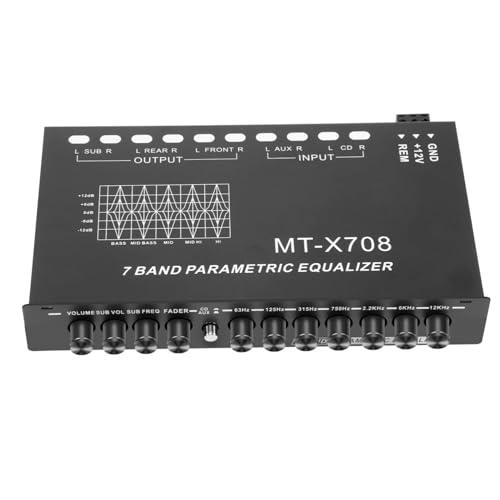 Sosoport Auto Equalizer Band Car Audio Equalizer für Auto Stereo Präzise Klangregelung Robuste Bauweise Kompakt und Vielseitig für Fahrzeugmodelle Sosoport Auto Equalizer Band Car Audio Equalizer für Auto Stereo Präzise Klangregelung Robuste Bauweise Kompakt und Vielseitig für Fahrzeugmodelle von Sosoport