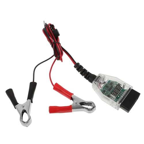 Sosoport Automotive Batterietester Präzises Diagnosegerät für Fahrzeugtypen Tragbar Batterieprüfgerät mit Spannungstester zur Verlängerung der Batterielebensdauer von Sosoport