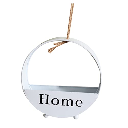 Sosoport Blumentopf Wandbehang Aufbewahrungskorb Weiß Multifunktional Für Zuhause Wohnzimmer Küche Sosoport Blumentopf Wandbehang Aufbewahrungskorb Weiß Multifunktional Für Zuhause Wohnzimmer Küche von Sosoport