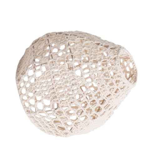 Sosoport Bohemian Stil Handgewebter Lampenschirm aus Baumwollseil für Deckenlampen Pendelleuchte und Kronleuchter für Wohnzimmer und Schlafzimmer von Sosoport