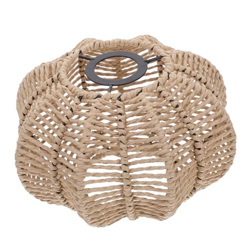Sosoport Boho Handgefertigter Papierseil Lampenschirm Rustikal Hängend Warmes Licht Einzigartiges Design Wohnzimmer Pendelleuchte Handgewebt Dekorativ Vintage Stil Sosoport Boho Handgefertigter Papierseil Lampenschirm Rustikal Hängend Warmes Licht Einzigartiges Design Wohnzimmer Pendelleuchte Handgewebt Dekorativ Vintage Stil von Sosoport