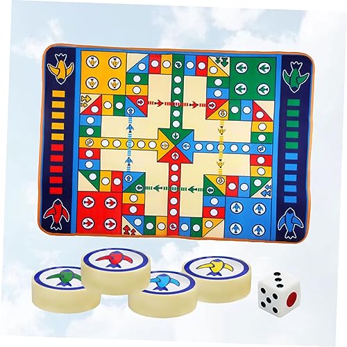 Sosoport Crawl Pad mit Aeroplane Chess Spiel mit Matte Würfel und Figuren Lernspiel für Eltern Junge Mädchen Spiel Fördert Hand Sehvermögen Koordination und Intelligenz Geeignet für Sosoport Crawl Pad mit Aeroplane Chess Spiel mit Matte Würfel und Figuren Lernspiel für Eltern Junge Mädchen Spiel Fördert Hand Sehvermögen Koordination und Intelligenz Geeignet für von Sosoport