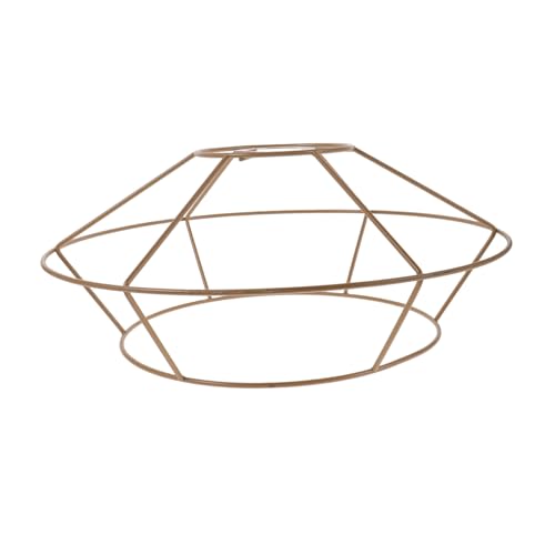 Sosoport DIY Lamp Shade Frame aus Robustem Metall Handgefertigter Lampenschirmhalter für Tisch Schreibtischlampen Vielseitig Einsetzbar für Wohnzimmer Schlafzimmer und Büro Stilvoller Sosoport DIY Lamp Shade Frame aus Robustem Metall Handgefertigter Lampenschirmhalter für Tisch Schreibtischlampen Vielseitig Einsetzbar für Wohnzimmer Schlafzimmer und Büro Stilvoller von Sosoport