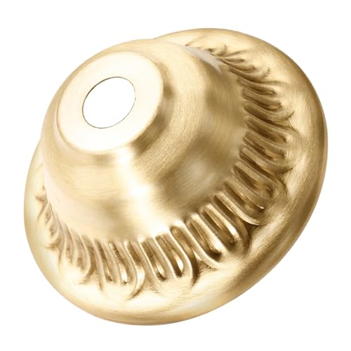 Sosoport DIY Lampenhalter aus Messing Robuste Basis für Wand und Deckenleuchten Dekoratives Lampenfinial für Vielseitige Beleuchtungsszenarien Hochwertiges Langlebiges Material Einfach zu von Sosoport