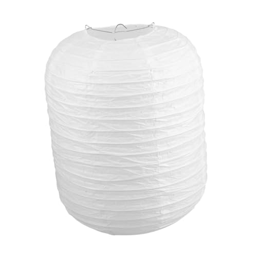 Sosoport DIY Papier Lampenschirm für Deckenleuchten Faltbarer Weißer Lampion für Kreative Tischdeko Hochzeiten und Geburtstagsfeiern Höhe Sosoport DIY Papier Lampenschirm für Deckenleuchten Faltbarer Weißer Lampion für Kreative Tischdeko Hochzeiten und Geburtstagsfeiern Höhe von Sosoport