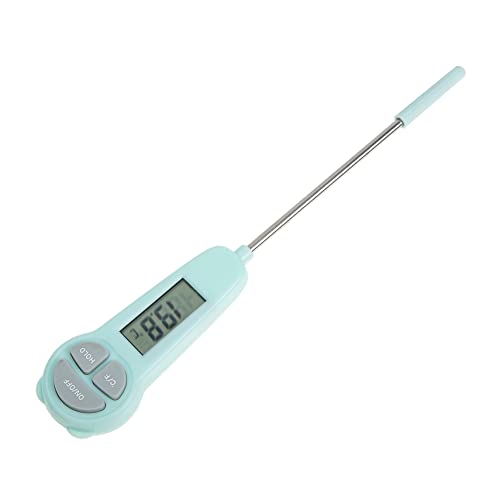 Sosoport Digitales Fleischthermometer Präzises Brat Thermometer für Lebensmittel Tragbares Kochthermometer für Flüssige und Feste Speisen Ergonomisches Design Sosoport Digitales Fleischthermometer Präzises Brat Thermometer für Lebensmittel Tragbares Kochthermometer für Flüssige und Feste Speisen Ergonomisches Design von Sosoport