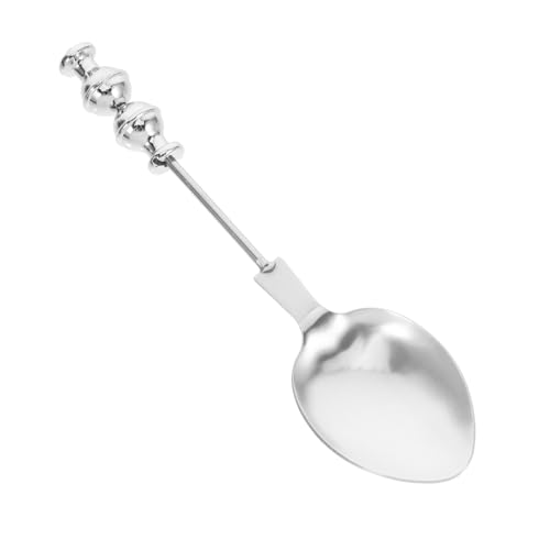 Sosoport Edelstahl Löffel DIY Beadable Zucker und Teelöffel mit Griff Vielseitig Einsetzbar Robust und Leicht zu Reinigen für Kaffee Tee und Haushalt Sosoport Edelstahl Löffel DIY Beadable Zucker und Teelöffel mit Griff Vielseitig Einsetzbar Robust und Leicht zu Reinigen für Kaffee Tee und Haushalt von Sosoport