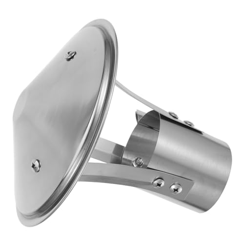 Sosoport Edelstahl Schornsteinhaube Wind Regenschutz Kaminabdeckung Dachrohrkappe mit Optimierter Luftzirkulation und Langlebigem Material für Außenkamine und Ofenrohre Sosoport Edelstahl Schornsteinhaube Wind Regenschutz Kaminabdeckung Dachrohrkappe mit Optimierter Luftzirkulation und Langlebigem Material für Außenkamine und Ofenrohre von Sosoport