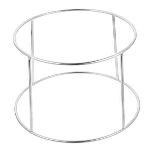 Sosoport Edelstahl Seafood Display Ständer Rostfrei Stabiler Doppel etagen Halter für Haushalt und Restaurant Vielseitiger Buffet Grillrost organizer für Meeresfrüchte und Serviertabletts von Sosoport