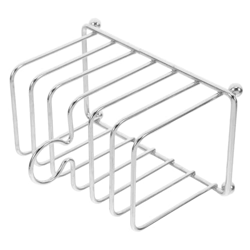 Sosoport Edelstahl Toastständer Mehrschichtiger Brothalter Küchenregal Multifunktional für Toast Scheiben Brotaufbewahrung und Servieren für Frühstück und Küche Sosoport Edelstahl Toastständer Mehrschichtiger Brothalter Küchenregal Multifunktional für Toast Scheiben Brotaufbewahrung und Servieren für Frühstück und Küche von Sosoport