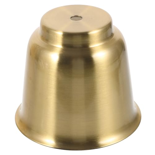 Sosoport Eisernes Kupferfarbenes Glocken lampenschirm design Robuste Kleine Lampenabdeckung für Nachttischlampen Vielseitig Passend für Wand Decken Stehleuchten Industrieller Retro stil von Sosoport