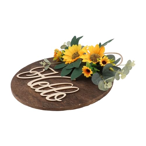 Sosoport Eleganter Künstlicher Türkranz mit Sonnenblumen Design Langlebig und Reißfest Ganzjährige Haustür Dekoration Stilvoller Willkommenskranz für Zuhause und Party Sosoport Eleganter Künstlicher Türkranz mit Sonnenblumen Design Langlebig und Reißfest Ganzjährige Haustür Dekoration Stilvoller Willkommenskranz für Zuhause und Party von Sosoport