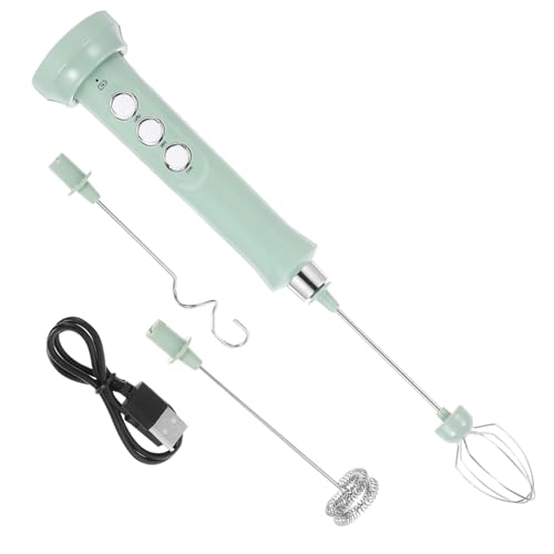 Sosoport Elektrischer Milchaufschäumer Handheld Wiederaufladbarer Mixer Kompakter USB Milchmixer Für Kaffee Eier Schnelles Aufschäumen Tragbar Kabelloser Milchschäumer Für Latte Cappuccino Sosoport Elektrischer Milchaufschäumer Handheld Wiederaufladbarer Mixer Kompakter USB Milchmixer Für Kaffee Eier Schnelles Aufschäumen Tragbar Kabelloser Milchschäumer Für Latte Cappuccino von Sosoport