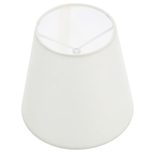 Sosoport Ersatzschirm Tischlampe Stoff Lampenschirm Weicher Einfach Montierbarer Lampenschirm für Stehlampen Kronleuchter und Tischleuchten Warme Atmosphäre Wohnzimmer Schlafzimmer von Sosoport