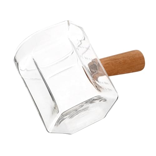 Sosoport Espresso Messbecher aus mit Holzgriff Kaffeekanne für Präzise Messungen für Milch und Sahne Transparentes Design für Einfache Überwachung Zufällige Farbe Zufällige Farbe Sosoport Espresso Messbecher aus mit Holzgriff Kaffeekanne für Präzise Messungen für Milch und Sahne Transparentes Design für Einfache Überwachung Zufällige Farbe Zufällige Farbe von Sosoport