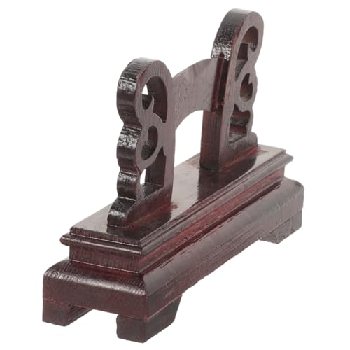 Sosoport Faltbarer Fächerhalter aus Holz Stabiler Chinesischer Fan Display Ständer Universeller Faltfächer Halter für Dekoration und Klassischer Fanhalter mit Stabilem Stand von Sosoport