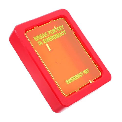 Sosoport Feuerfester Wandmontierter Schlüsselsafe mit Notfallzugang Wetterfeste Schlüsselbox für Außenbereich Sicherer Aufbewahrungsbehälter für Schlüssel und Kleine Wertgegenstände von Sosoport