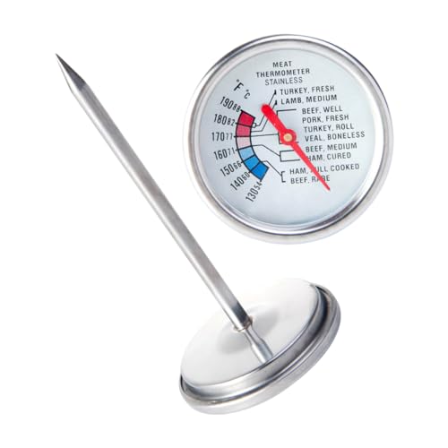 Sosoport Fleischthermometer Präzise Temperatursonde für Steak Grill und Ofen Geeignet für Kochwettbewerbe und Gastronomie mit Reaktionszeit und Zuverlässiger Messung Sosoport Fleischthermometer Präzise Temperatursonde für Steak Grill und Ofen Geeignet für Kochwettbewerbe und Gastronomie mit Reaktionszeit und Zuverlässiger Messung von Sosoport