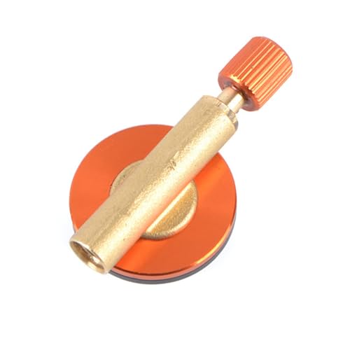 Sosoport Gasherdventil Für Flachzylinder Gaskontrollsafe Adapter Für Campingkocher Rot Sicherer Gasherd Für Draußen Universell Einsetzbar von Sosoport