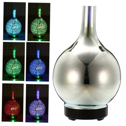 Sosoport Glas Aroma Diffuser mit Farbwechsel LED Nachtlicht Ätherische Öle Aromatherapie Diffusor und Luftbefeuchter Aromadiffusor mit Kühlem Nebel für Trockene Haut und Raumluft Sosoport Glas Aroma Diffuser mit Farbwechsel LED Nachtlicht Ätherische Öle Aromatherapie Diffusor und Luftbefeuchter Aromadiffusor mit Kühlem Nebel für Trockene Haut und Raumluft von Sosoport